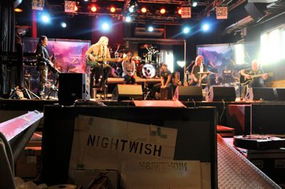 Nightwish at Nosturi rehearsals 2011